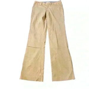 Banana Republic Women Jeans The Logan Fit Stretch Khaki/light tank Cotton 6L